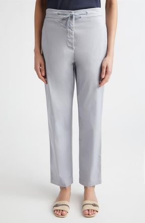 Eleventy Tapered Ankle Pants in 130 Sky Blue at Nordstrom, Size 10 Us