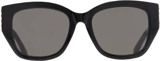 Gucci Grey Square Ladies Sunglasses GG2043SA 001 55