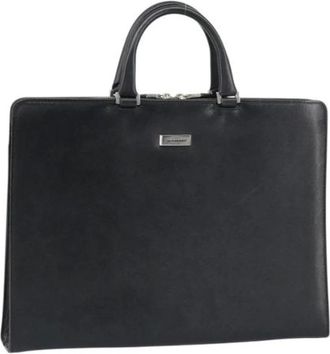 Burberry Pre-owned Handbags, female, Black, Size: ONE SIZE Pre-owned Vintage Handbag