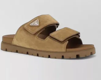 Prada leather sandals