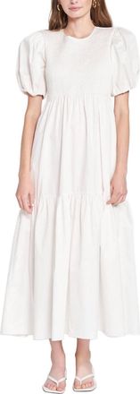 En Saison Maru Midi Dress In Off White