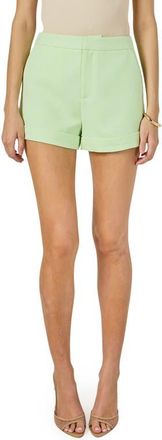 endless rose High Waist Tailored Shorts in Sugar Lime at Nordstrom, Size X-Small