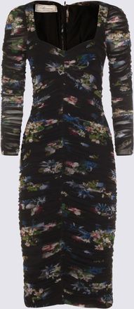 Blumarine Multicolor Midi Dress