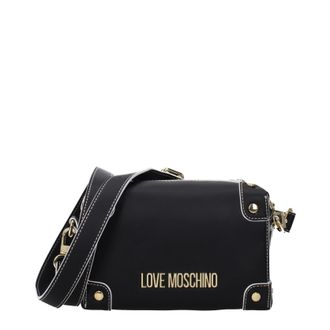 Love Moschino Liebe Moschino -Umhängetaschen Frau Polyurethan schwarz