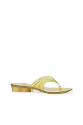 Diesel Sculptural flip-flops in Melflex - Sandals - Woman - Yellow