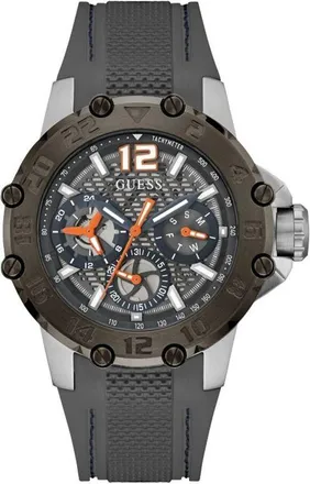 Guess Gray Synthetic Sport Mens Watch