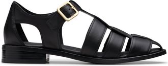 Clarks Hana Sun in Black Leather