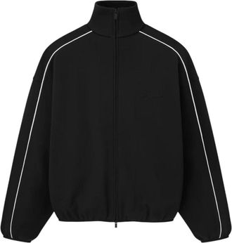 Fear of God Modern Track Jacket With Piping Jet Black White Cloud 202SP256890F