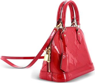 Louis Vuitton Alma Handbag Vernis BB schoudertas met monogram - Roze