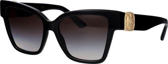 Dolce & Gabbana Womens Sunglasses Black Acetate
