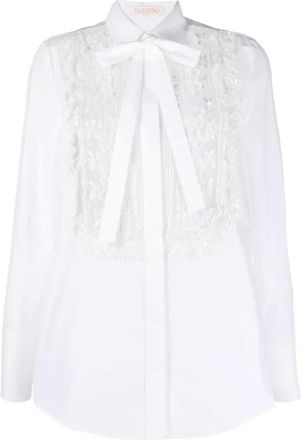 Valentino Mujer, Blusas y Camisas, Blanco, Talla: L