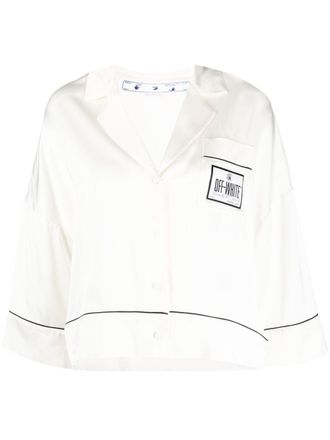 Off-white Camicia crop - Bianco