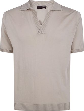 FILIPPO DE LAURENTIIS Short Sleeves Skipper Polo Shirt