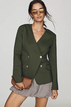 Maeve Tailored Blazer Jacket