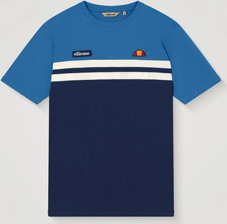 Ellesse Mens Venire Tee - Navy/Light Yellow - Blue - Size: 44