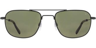 American Optical Checkmate 2GNN Mens Sunglasses Black Size 56