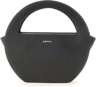 Vix Edda Handtas - Dames - Handtassen - Zwart - ONE Size - Leer - Tassen