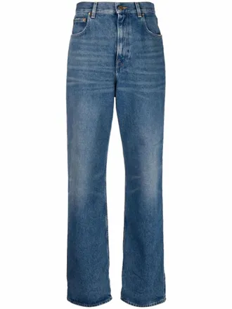 Golden Goose Blue Kim wide-leg jeans