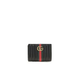 Gucci Ophidia GG Marmont Wallet - Accessories - Mujer - Negro - ONE SIZE