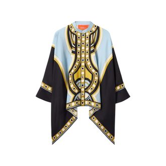 La DoubleJ Sanctuary Plac&eacute;e Silk Shirt