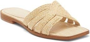 Dolce Vita Ilane Raffia Slide Sandal in Natural Raffia at Nordstrom Rack, Size 7.5