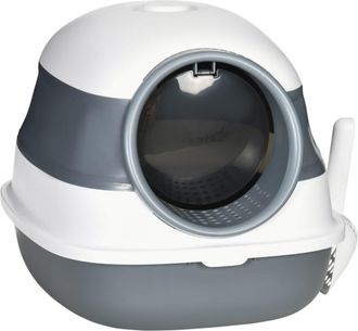 Urban Meuble Arenero cerrado para gatos con filtro, pala incluida