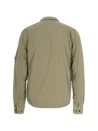 C.P. Company Nylon Overshirt - sage green