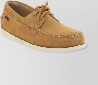 Sebago moc toe loafers side lace