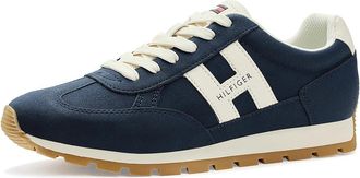 Tommy Hilfiger Hatina Womens Shoes Dark Blue/White : 6.5 M, Synthetic