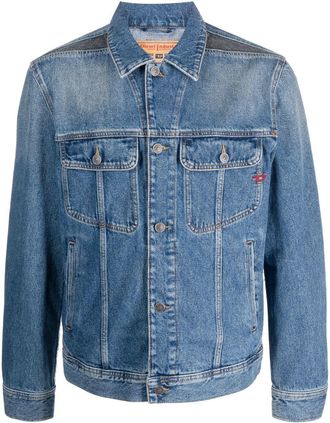 Diesel D-Barcy-Rs denim jacket - men - Cotton - M - Blue