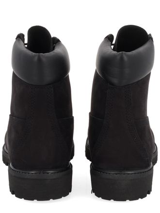 Timberland Waterproof Lace-Up Boots - Black