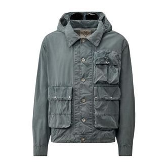C.P. Company 50 Fili Goggle Jacket - male - C.P. Company - Light Jackets - Blue - XL - Jackets