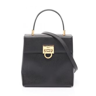 Ferragamo Leather Handbag (Pre-Owned)