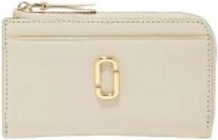 Marc Jacobs J Marc Top Zip Multi Wallet - Dames - Portefeuilles - Wit - ONE Size - Leer - Accessoires