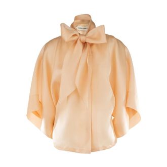 Alberta Ferretti Alberta Ferretti, Blouses, female, Beige, Size: L Blouse