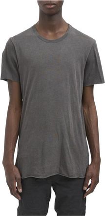 Po&eacute;me Boh&eacute;mien T-Shirt in Cotone - Dames - T-shirts - Grijs - M - Katoen - Tops