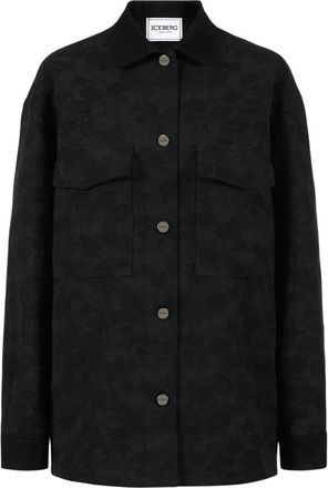 Iceberg Comfort Fit Jacket - Dames - Zomerjassen - Zwart - XS - Jassen