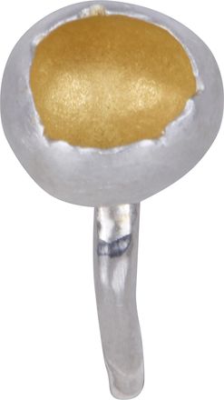 Rosa Maria Minoo 3 S Sm Gy Yellow Gold Plated Ring