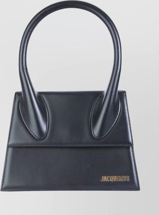 Jacquemus structured shoulder bag detachable strap top handle