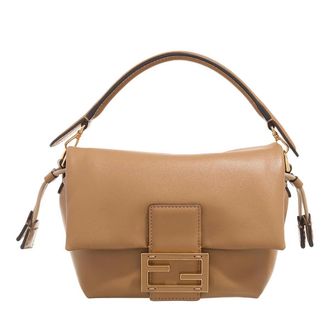 Fendi Mamma Baguette Small leather crossbody bag FENDI