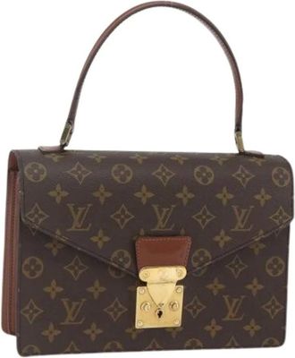 Louis Vuitton Pre-owned Handbags, female, Brown, Size: ONE SIZE Pre-owned Concorde Hand Bag