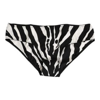 Dolce & Gabbana Bottoms, female, Black, Size: XS Slip Briefs
