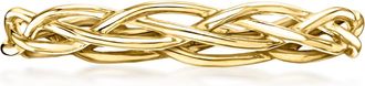 Ross-Simons Italian 10kt Yellow Gold Braided Ring