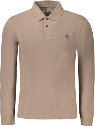 Timberland Marrone Katoenen Heren Polo Shirt
