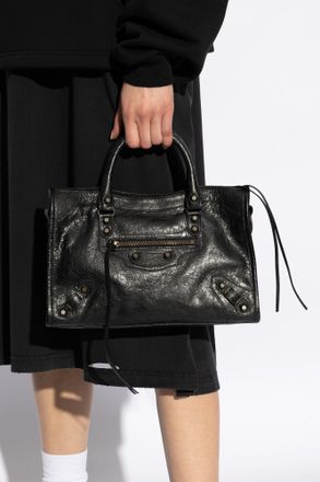 Balenciaga Handbag Le City Small, Womens, Black