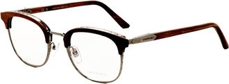 Chopard Mens 51 mm Ruthenium Eyeglasses