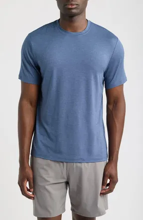 Zella Dynamic T-Shirt in Blue Vintage at Nordstrom, Size Xx-Large