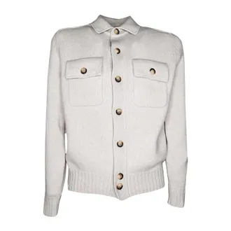 Gran Sasso Heren, Truien, Beige, Maat: 3XL Wol