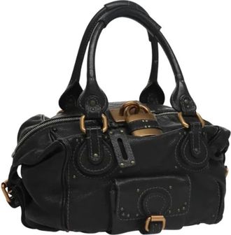 Chlo&eacute; Pre-owned Handbags, female, Black, Size: ONE SIZE Pre-owned Shoulder Bag
