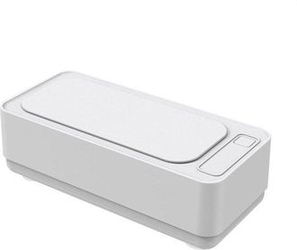OEM Limpiador Ultras&oacute;nico - Limpiador De Joyas - Limpieza Profunda - Tecnolog&iacute;a De Vibraci&oacute;n - 22 Cm - Blanco
